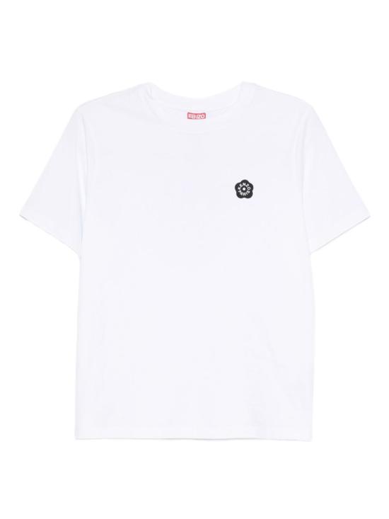 25FW 겐조 반팔 티셔츠 FF52TS5524SO 01 White