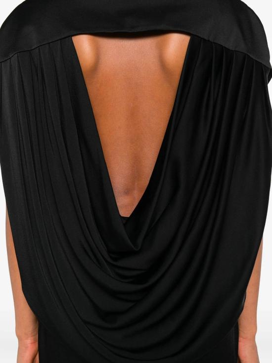 25FW 스텔라 맥카트니 롱 원피스 6A05493FU302 1000 Black - STELLA MCCARTNEY