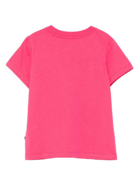 25FW [키즈] 모스키노 티셔츠 HRM058LAA10 50541 Fuchsia - MOSCHINO