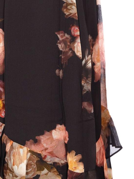 25FW 짐머만 숏 스커트 5352SF251 RFLR Black - ZIMMERMANN