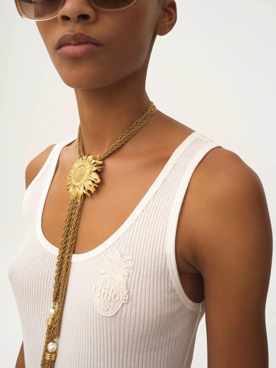 25FW 끌로에 블라우스 CH25AJH12176 101 White - CHLOE