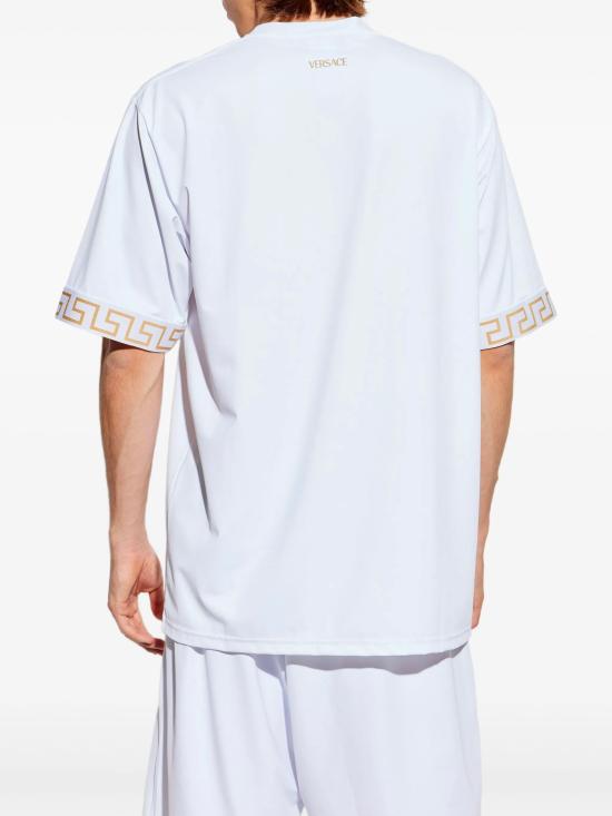 25FW 베르사체 반팔 티셔츠 10040791A11119 2W110 White - VERSACE