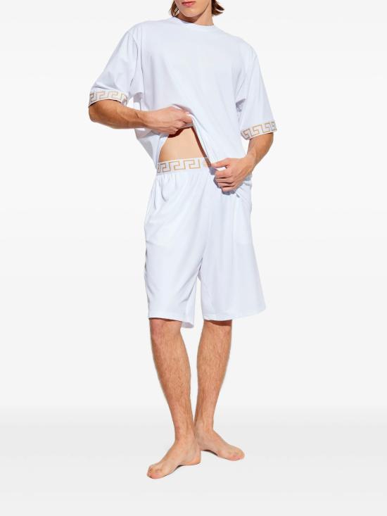 25FW 베르사체 반팔 티셔츠 10040791A11119 2W110 White - VERSACE