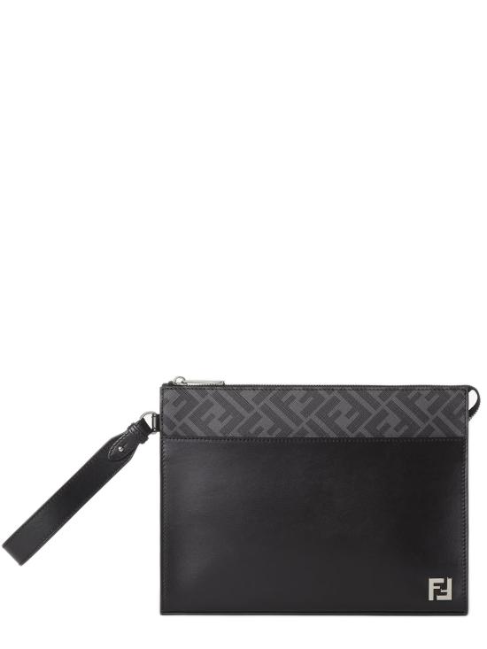 25FW 펜디 FF 스퀘어 파우치 7VA491AJF0 F0GXN Black