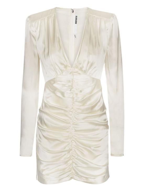 25FW 로테이트 숏 원피스 114674 857 White