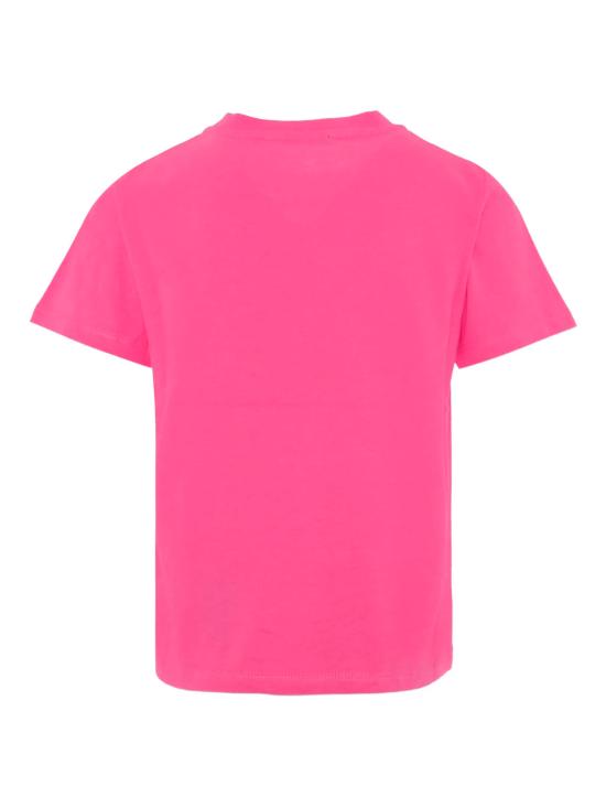 25FW [키즈] 발망 티셔츠 BX8P11Z3186 51PNE Fuchsia - BALMAIN