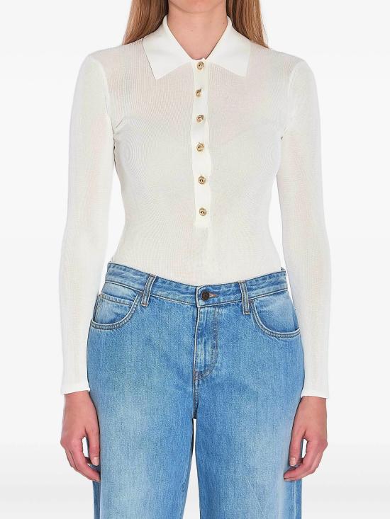 25FW 셀프 포트레이트 블라우스 PF25113TW WHITE White