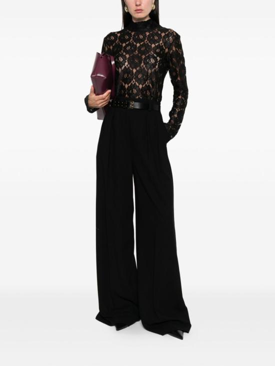 25FW 로에 블라우스 41620045 001 Black - ROHE