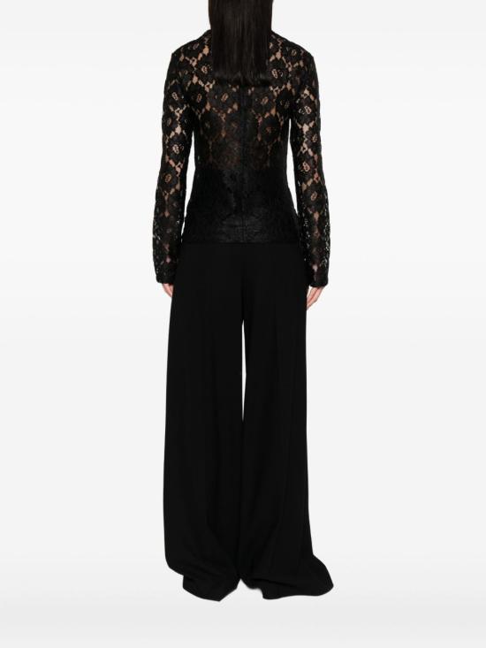25FW 로에 블라우스 41620045 001 Black - ROHE