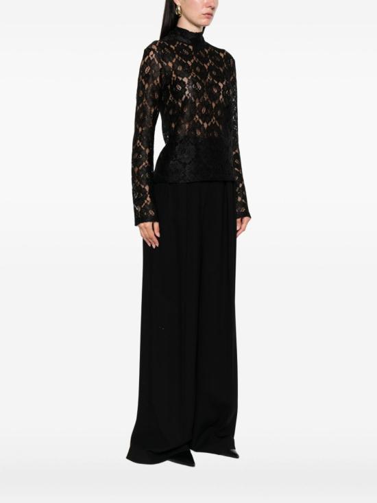 25FW 로에 블라우스 41620045 001 Black - ROHE