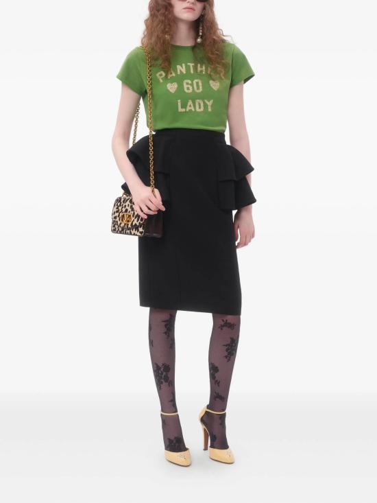 25FW 발렌티노 가라바니 반팔 티셔츠 7B3MG24Y9GL AKM Green - VALENTINO GARAVANI