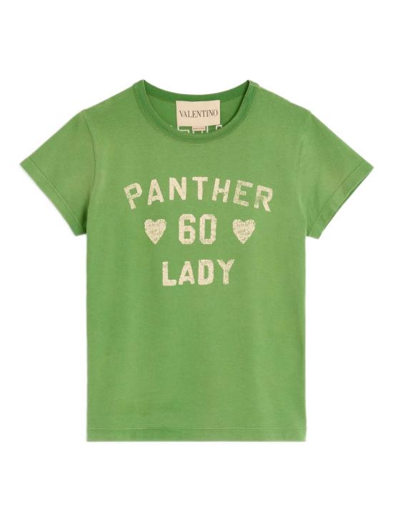 25FW 발렌티노 가라바니 반팔 티셔츠 7B3MG24Y9GL AKM Green