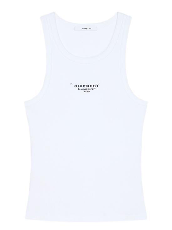 25FW 지방시 블라우스 BW70FPP75N 100 White