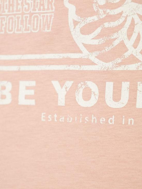 25FW [키즈] 골든구스 티셔츠 P002186 25234 Pink - GOLDEN GOOSE