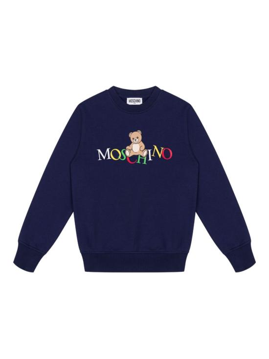 25FW [키즈] 모스키노 니트/스웻셔츠 HNF08VLCA60 40016 Blue