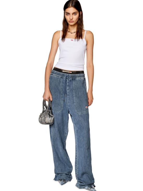 24FW 디젤 블라우스 A051070EJAI 100 White - DIESEL