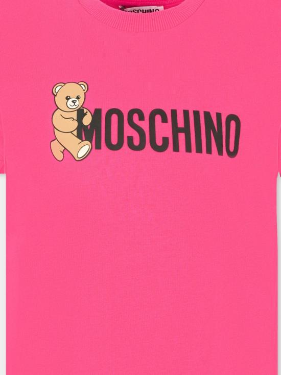 25FW [키즈] 모스키노 티셔츠 HPM058LAA34 50541 - MOSCHINO