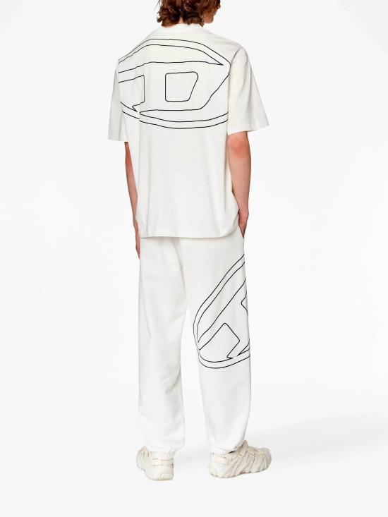 24FW 디젤 반팔 티셔츠 A113020HGAM 141 White - DIESEL