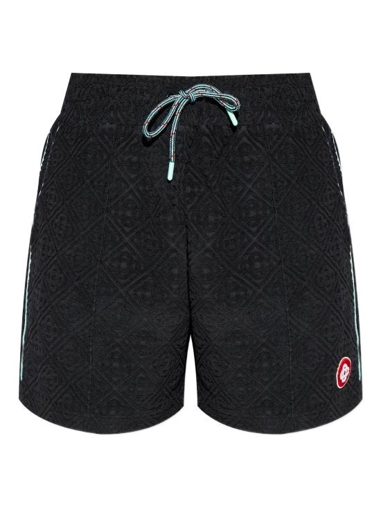 25FW 카사블랑카 숏팬츠 MPF25JTR271 02 Black