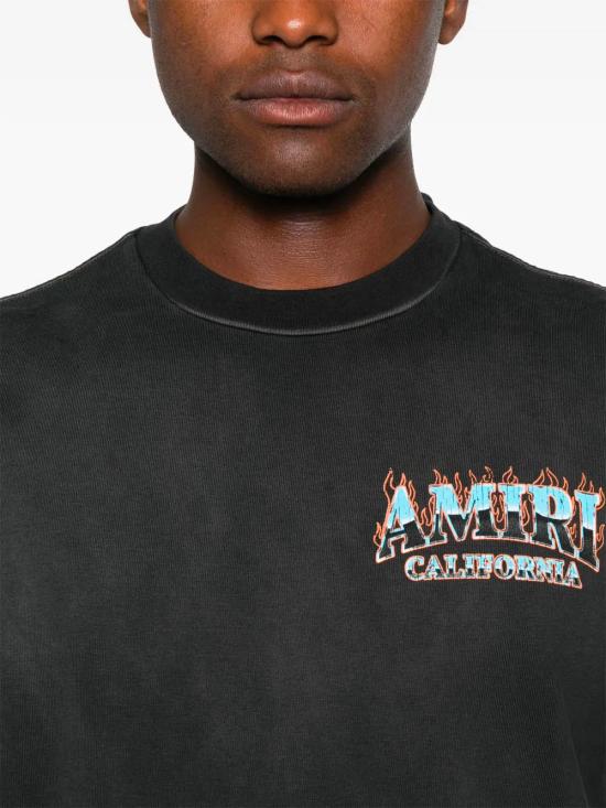 25FW 아미리 반팔 티셔츠 AMJYTE1210 BLACK Black - AMIRI