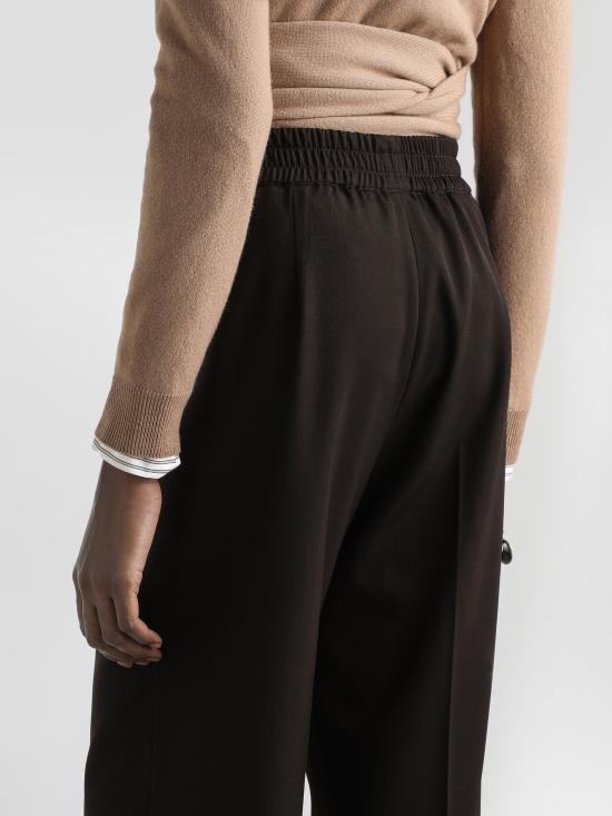 25FW 돌체앤가바나 스트레이트 팬츠 FTC6ZTFU2OW M0682 Brown - DOLCE & GABBANA