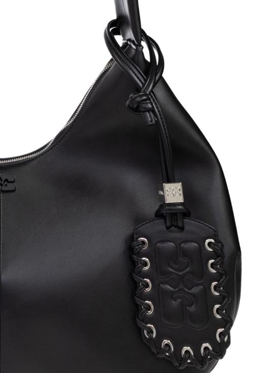 25FW 가니 숄더백 A6837 099 Black - GANNI