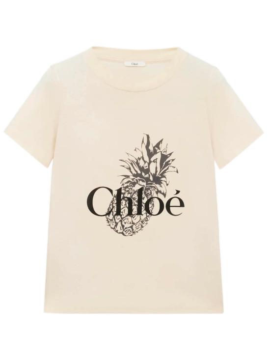 25FW 끌로에 반팔 티셔츠 CH25AJH11170 6H1 Pink