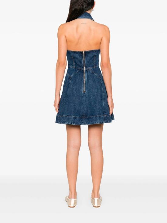 25FW 셀프 포트레이트 미디 원피스 PF25830SBL BLUE Blue - SELF PORTRAIT