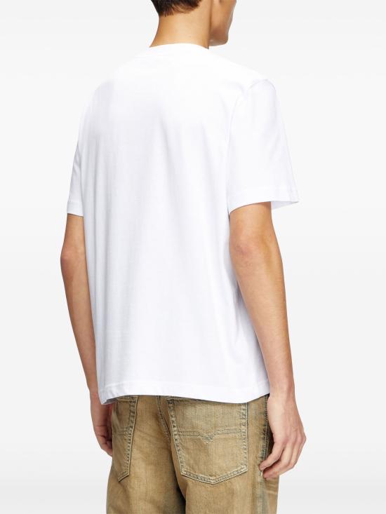 24FW 디젤 반팔 티셔츠 A174020NJBM 100 White - DIESEL