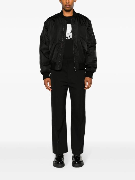 25FW 베르사체 반팔 티셔츠 10142261A10088 1B000 Black - VERSACE