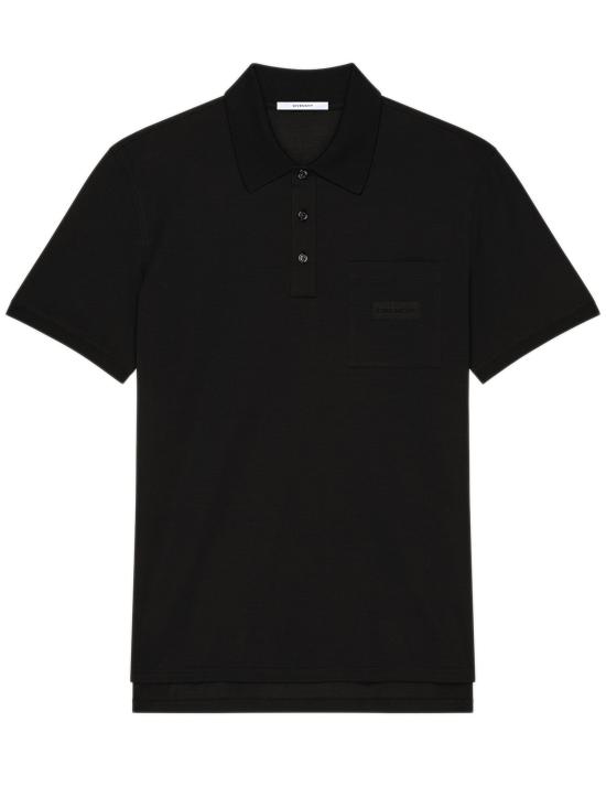 25FW 지방시 폴로 티셔츠 BML00G3YRD 001 Black