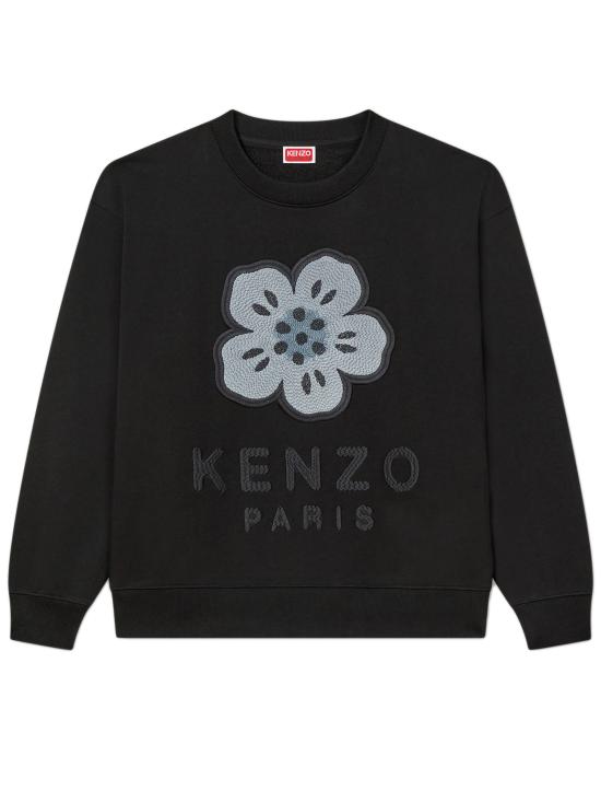 25FW 겐조 긴팔 티셔츠 FF62SW2554MF 99J Black