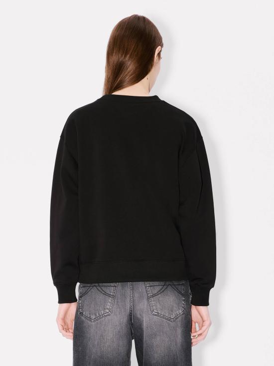 25FW 겐조 긴팔 티셔츠 FF62SW2554MF 99J Black - KENZO