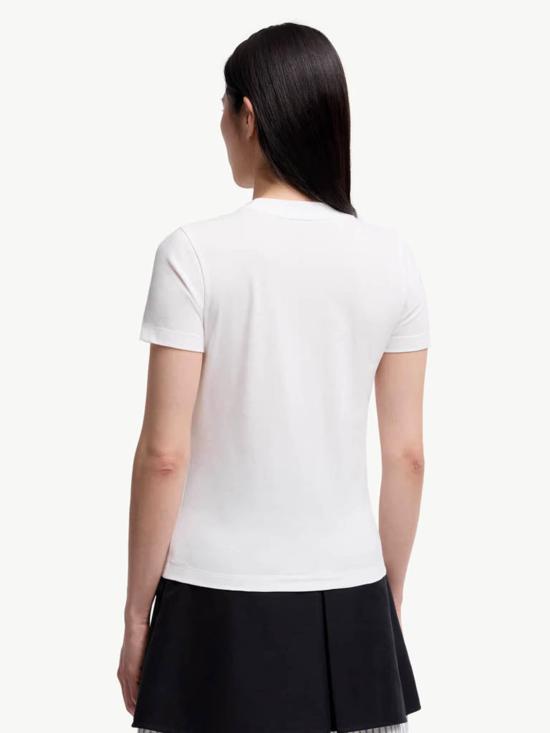 25FW 몽클레어 반팔 티셔츠 K20938C0001389AB2 033 White - MONCLER