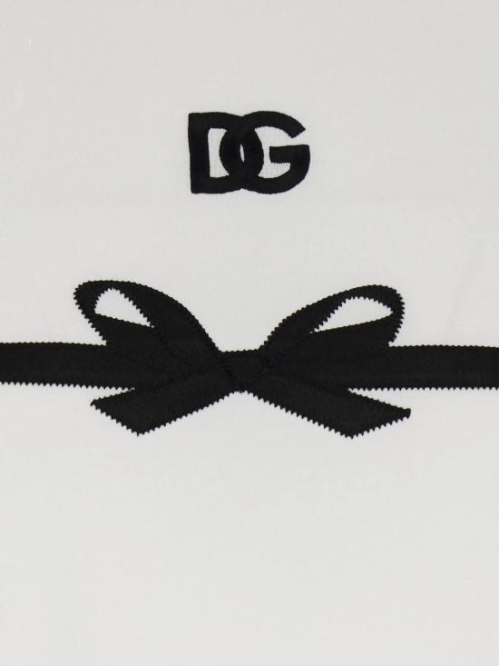 25FW 돌체앤가바나 반팔 티셔츠 F8V42ZGDC6B W0800 White - DOLCE & GABBANA