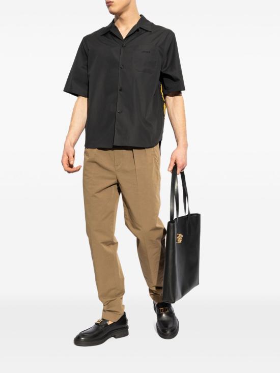 25FW 베르사체 로퍼 10191241A13478 1B00V Black - VERSACE