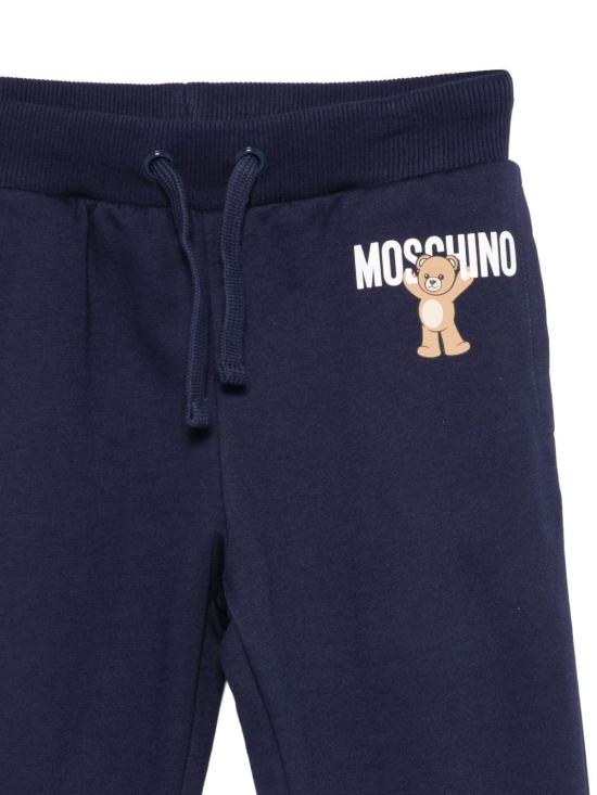 25FW [키즈] 모스키노 팬츠 HUP08TLCA40 40016 Blue - MOSCHINO