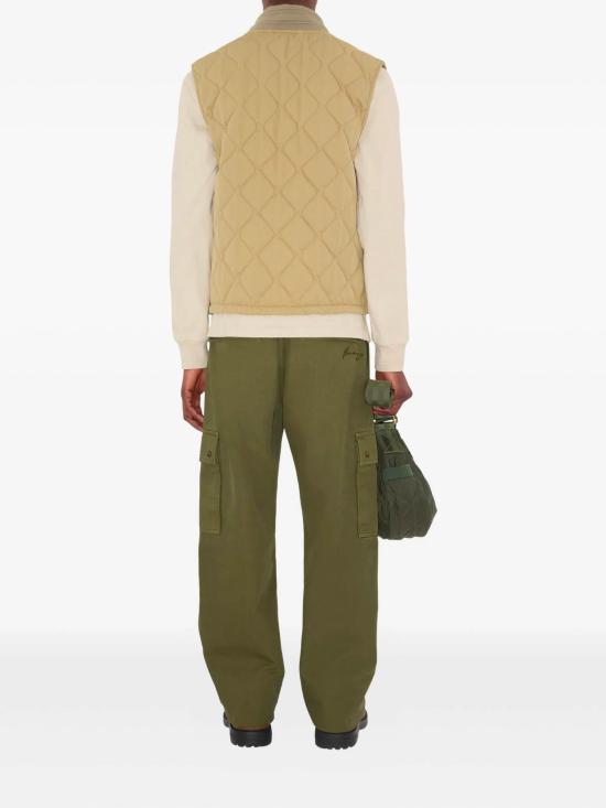 25FW 버버리 퀼팅 개버딘 질레 8110181 C2981 Beige - BURBERRY