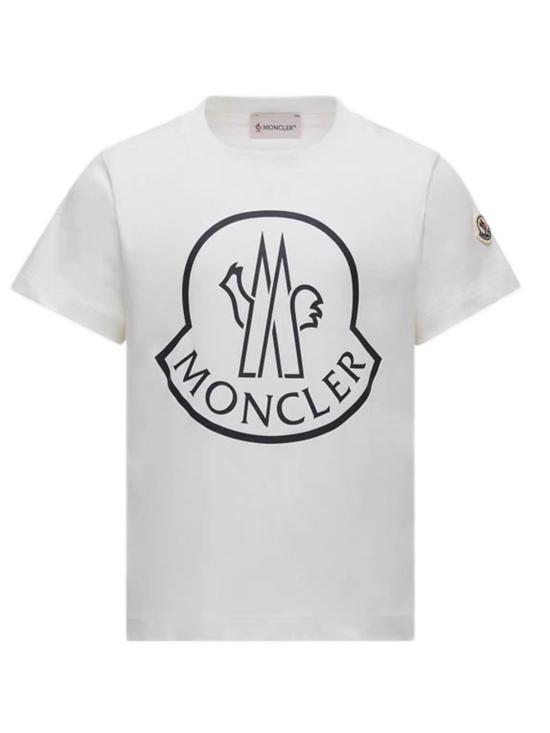 25FW [키즈] 몽클레어 티셔츠 K29548C0001389AFV 034 White