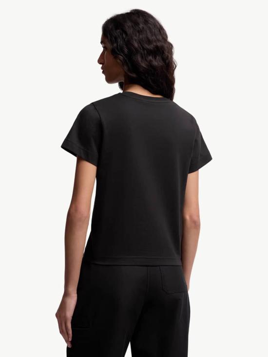 25FW 몽클레어 반팔 티셔츠 K20938C0000589AJS 998 Black - MONCLER