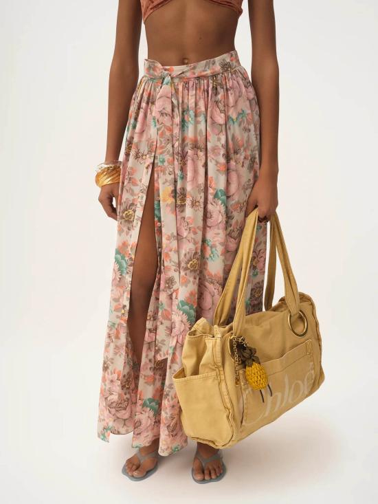 25FW 끌로에 숏 스커트 CH25AJU01060 00B MultiColour - CHLOE