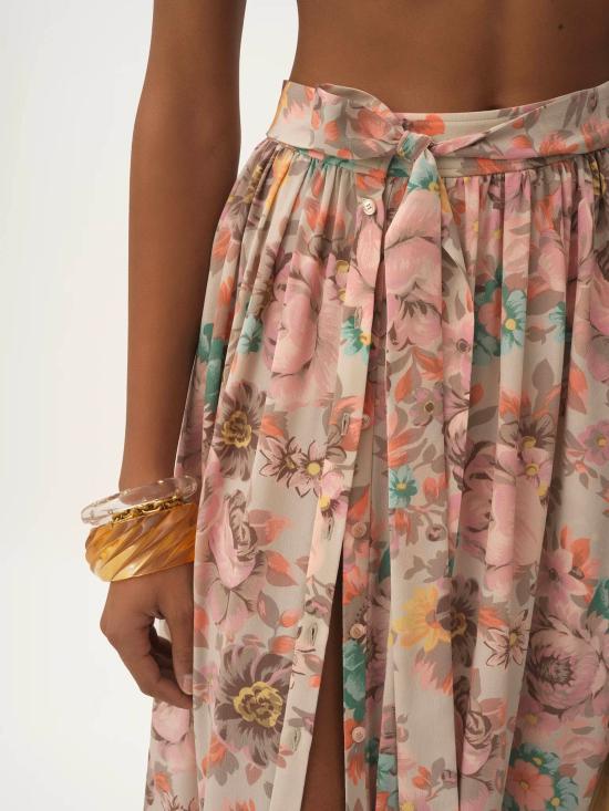 25FW 끌로에 숏 스커트 CH25AJU01060 00B MultiColour - CHLOE