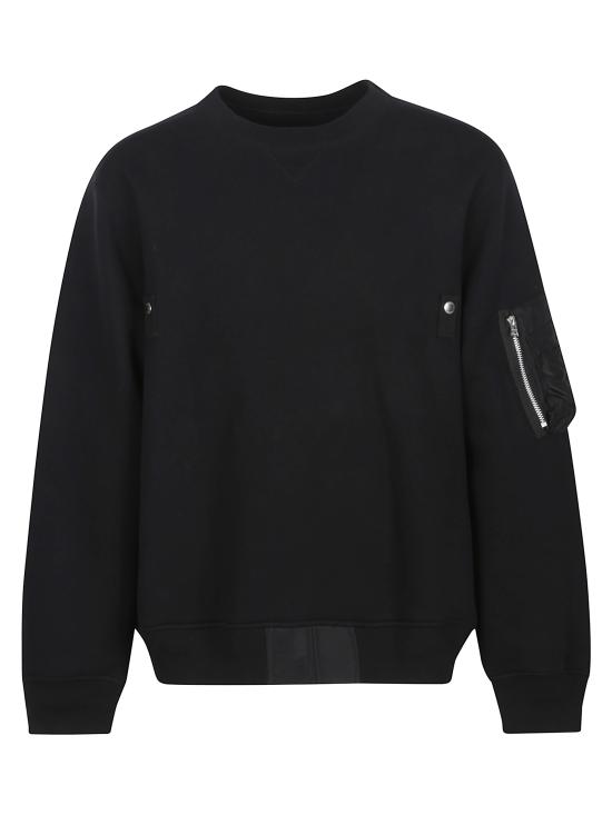 25FW 사카이 스웨터 2503789M 001 Black