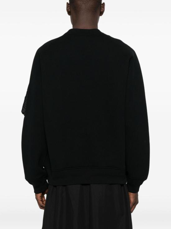 25FW 사카이 스웨터 2503789M 001 Black - SACAI