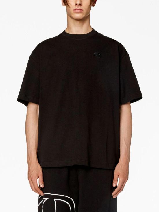 24FW 디젤 반팔 티셔츠 A113020HGAM 9XX Black - DIESEL