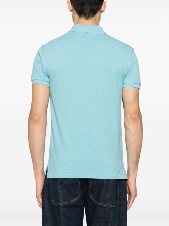 25SS 랄프 로렌 폴로 티셔츠 710536856 414 Clear Blue - RALPH LAUREN
