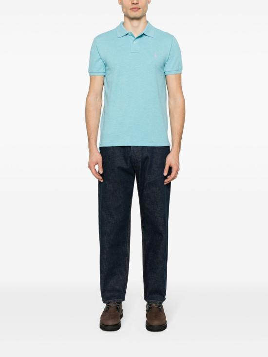 25SS 랄프 로렌 폴로 티셔츠 710536856 414 Clear Blue - RALPH LAUREN