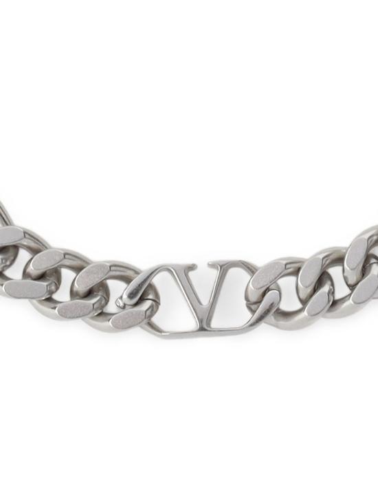 25FW 발렌티노 가라바니 네크리스 7Y2J0AL9MET RG6 Silver - VALENTINO GARAVANI