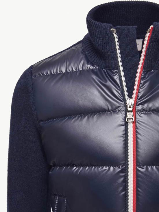 25FW [키즈] 몽클레어 니트/스웻셔츠 K29549B00006M1241 745 Blue - MONCLER