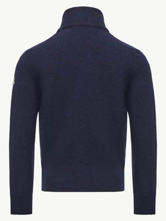 25FW [키즈] 몽클레어 니트/스웻셔츠 K29549B00006M1241 745 Blue - MONCLER